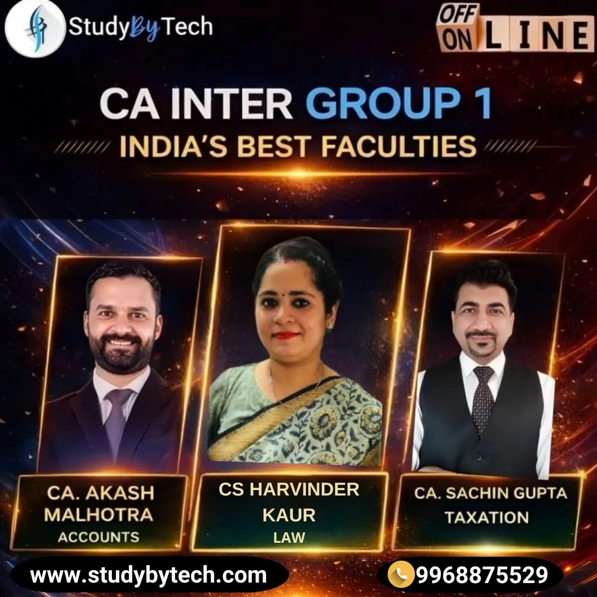 ca inter group 1 classes at StudyByTech