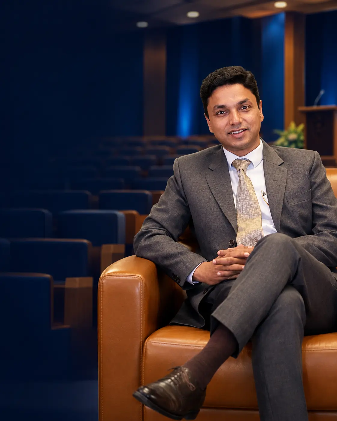 CA Parag Gupta at an academic event