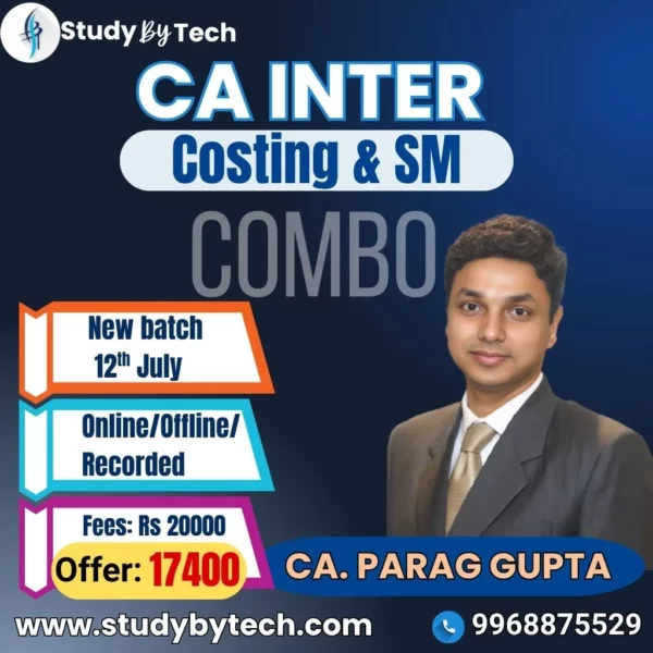 CA Inter Costing SM combo