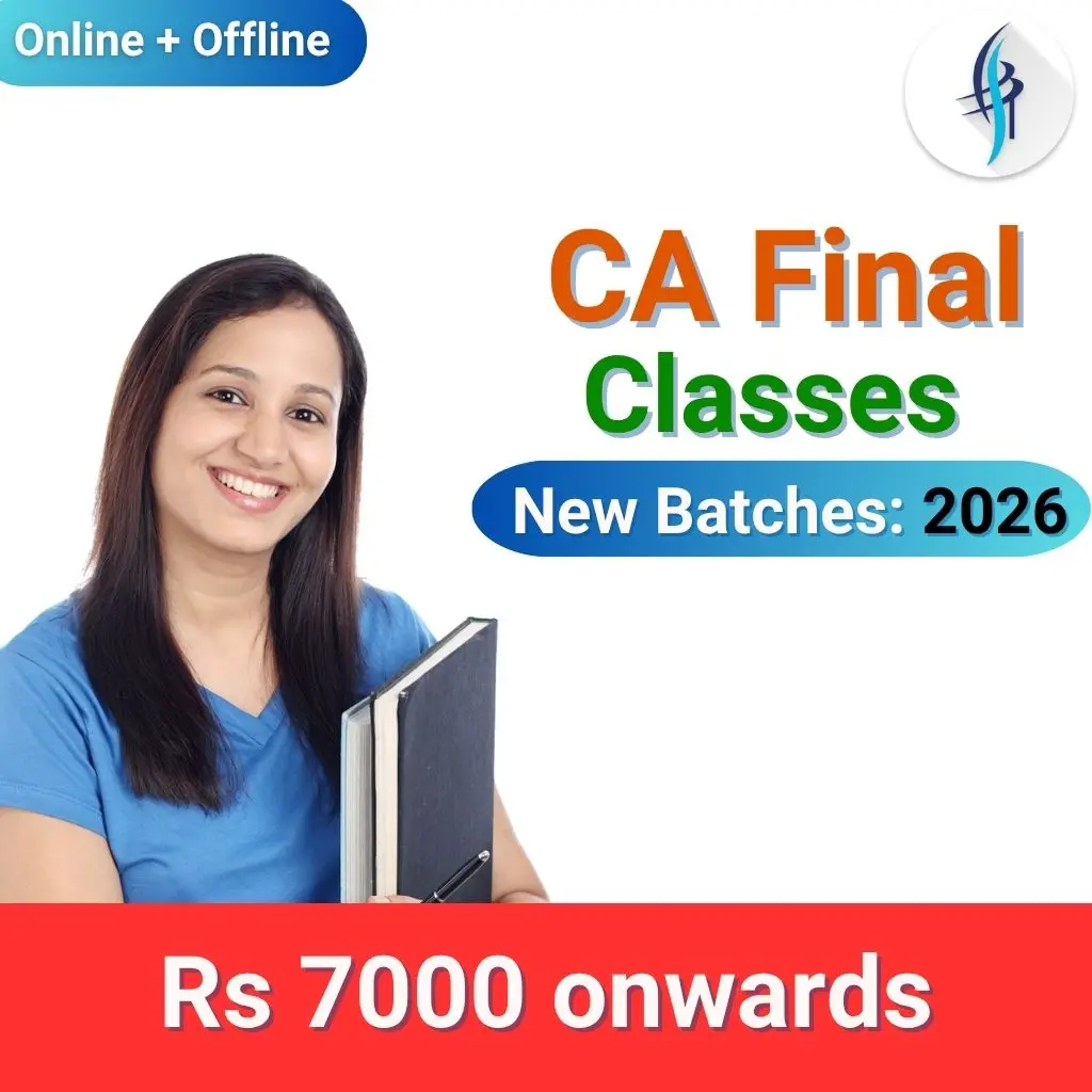 CA Final Classes Offer
