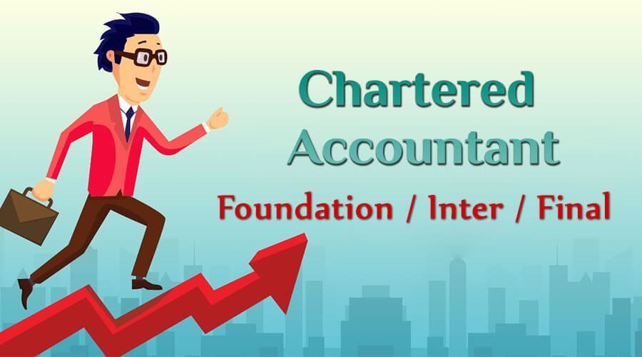 Chartered Accountant : Foundation , Inter , Final