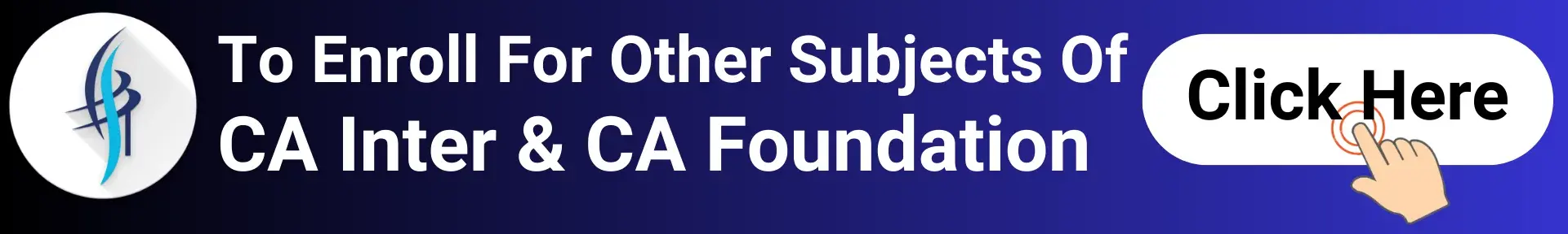 Other Subject Classes Of CA Foundation and CA Inter