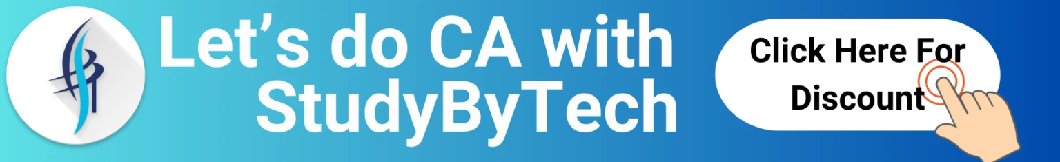 Start your CA 2025 exam preparaation with StudyByTech