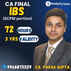 CA Final IBS(SCPM portion)