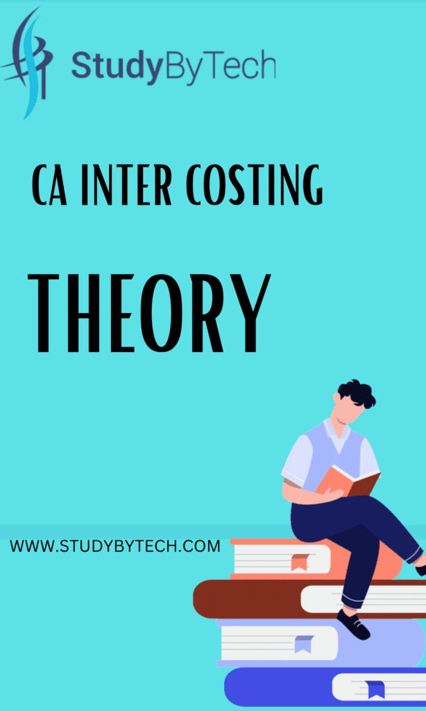 CA Inter Cost And Management Accounting