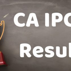 CA IPCC Result