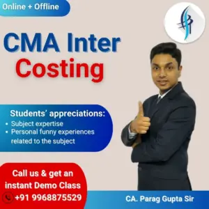 Best CMA Inter Costing classes