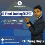 CA final Costing (SCPM)