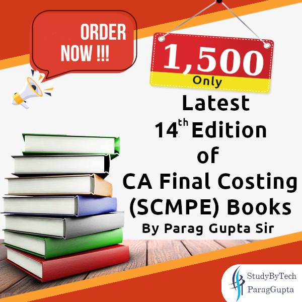 CA Final Costing online books for scmpe