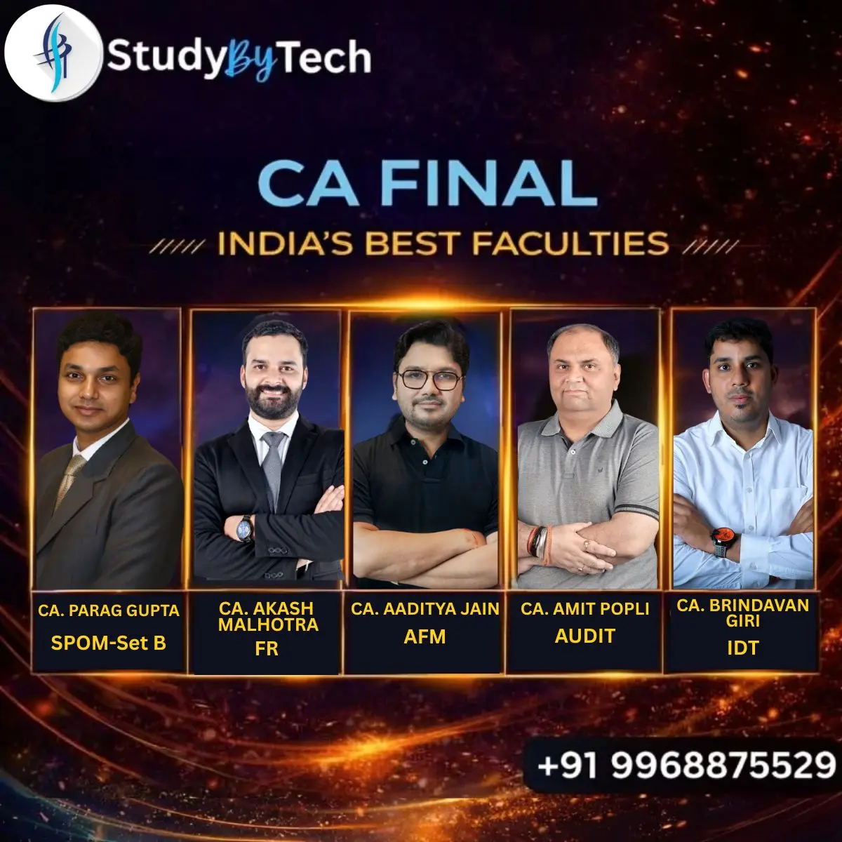 CA Final best teachers