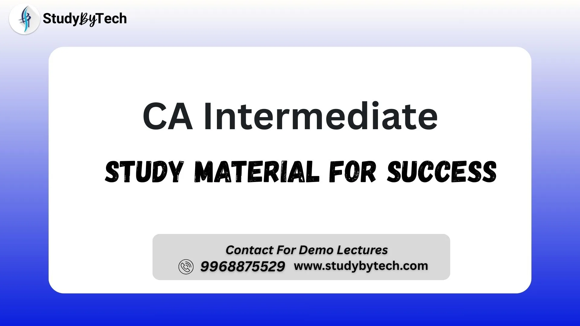 ca inter study material 